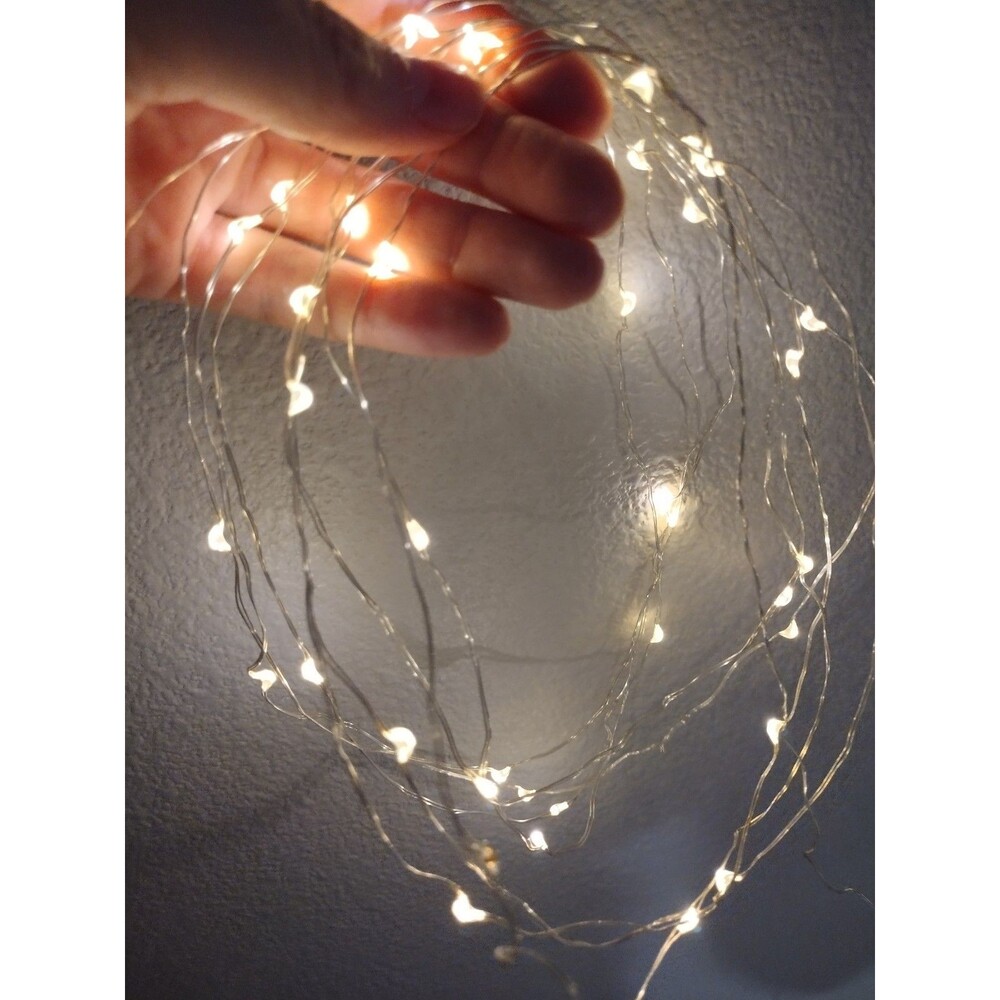 IKEA VISSVASS LED Indoor String/Wire Lights Warm White Battery Operated